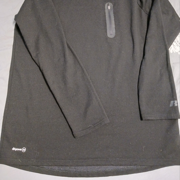 Mens Russell Training Fit L/S Top - Picture 3 of 3